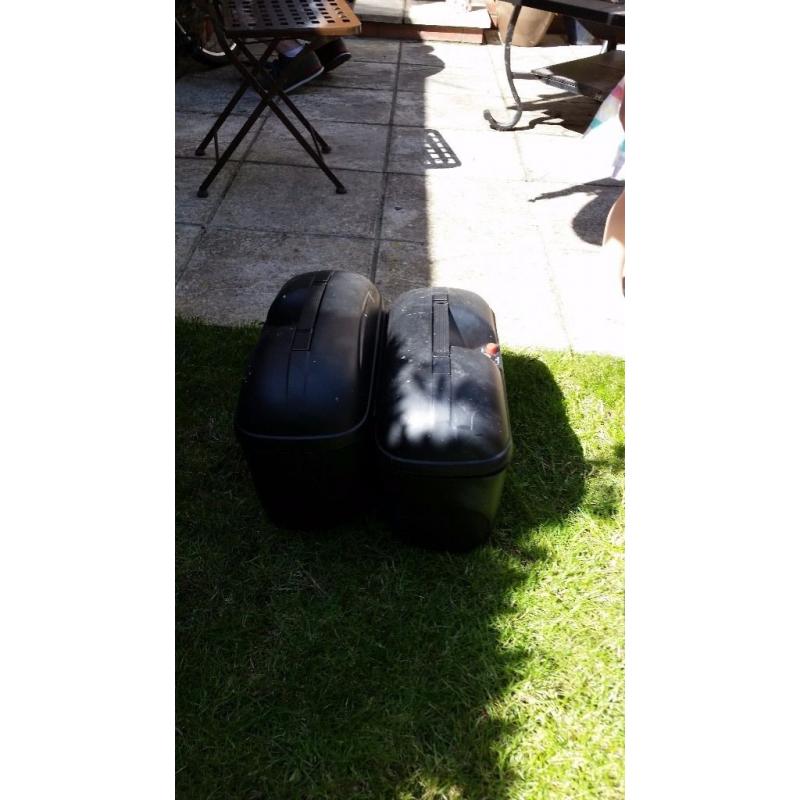 Kappa motorcycle luggage system