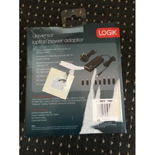 LOGIK Universal laptop power adaptor