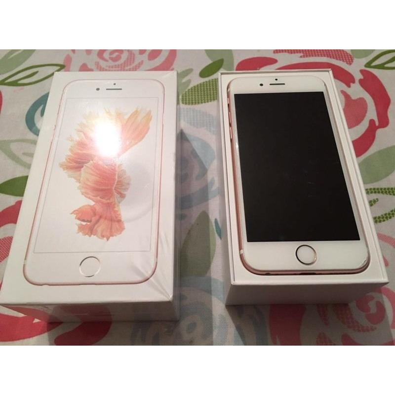 Apple iPhone 6s 64gb rose gold on Vodafone
