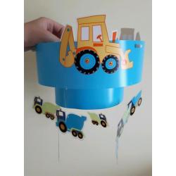 Toddler digger bedroom bundle