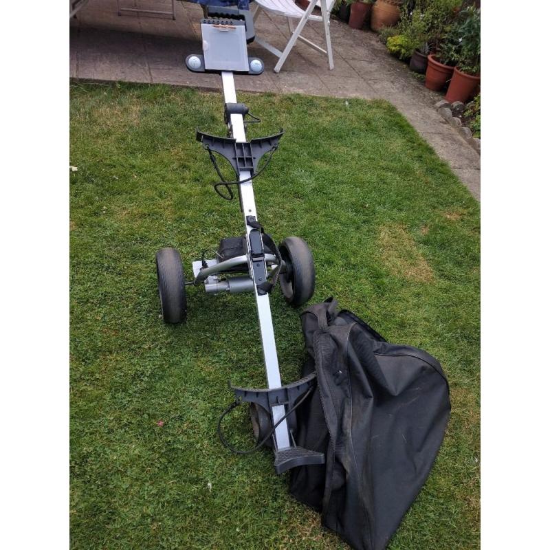 Electric golf trolley (needs new battery)