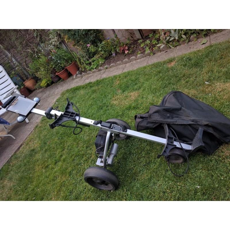 Electric golf trolley (needs new battery)