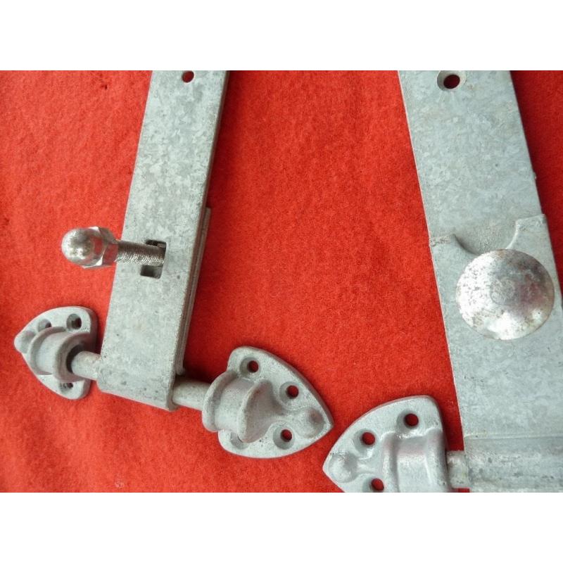 Gate Hinges heavy duty with bolts - pair