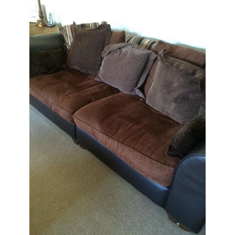 2 large sofas and 1 armchair