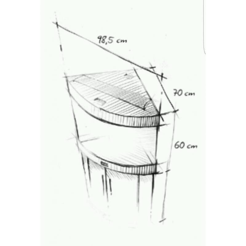 Juwel 190L corner tank with fish + everything you need.