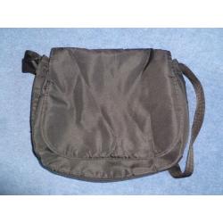 Black changing bag from Mothercare