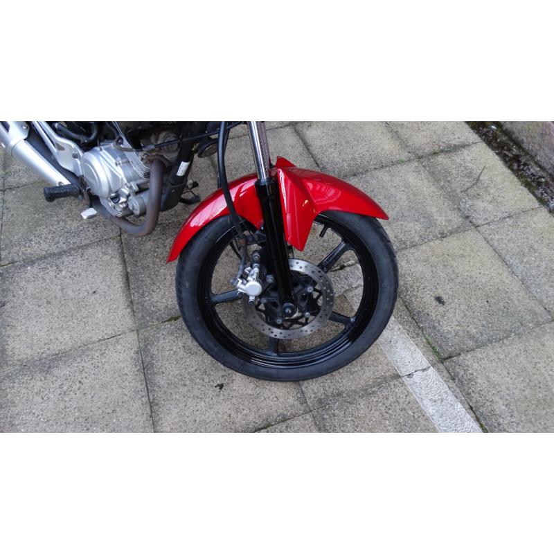 YBR125 for sale - 2015 plate