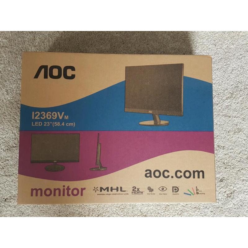 HD LCD 23" monitor