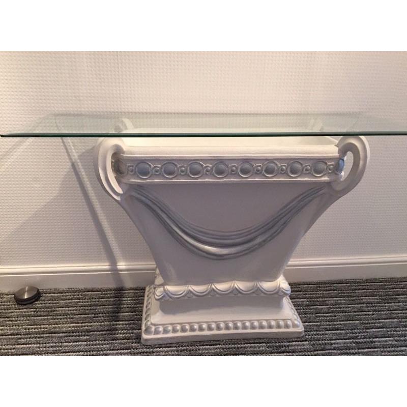 Glass Hall Table