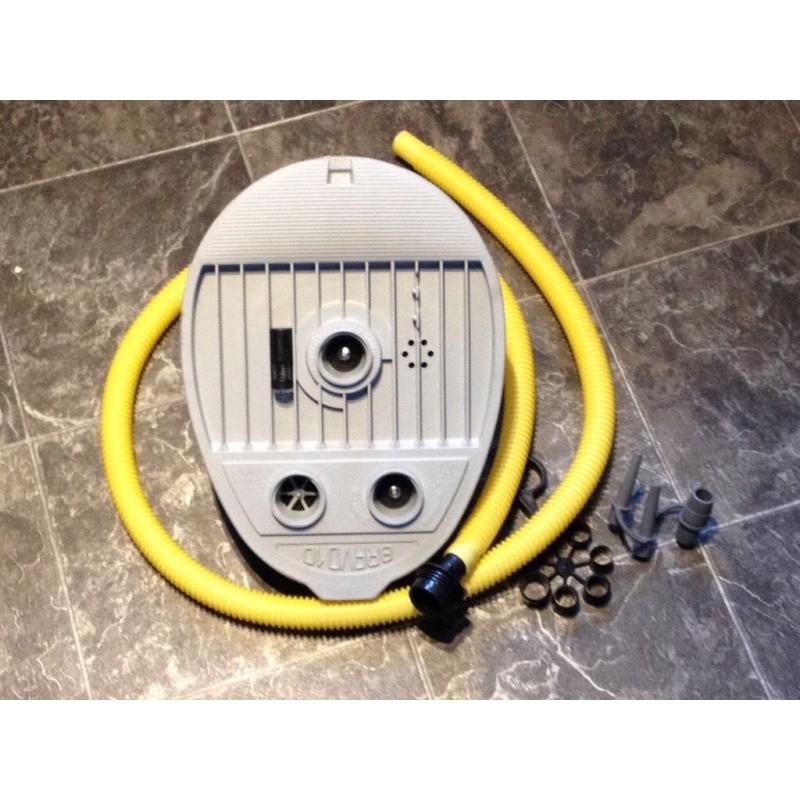 Bravo 10 double chamber footpump for Rib / Inflateable dingy