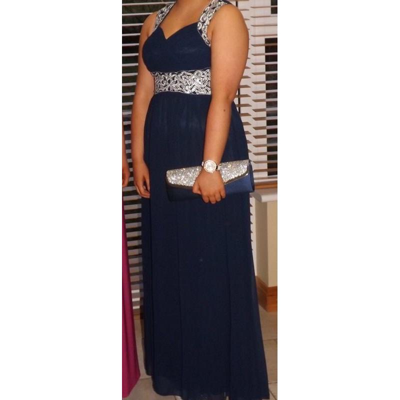 Navy Formal/Occasion Dress