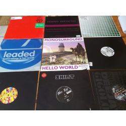 81 x records djs club top tracks vinyls 12 inches , classic ,oldskool,