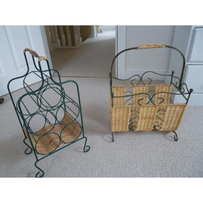 Wine & Magazines Racks