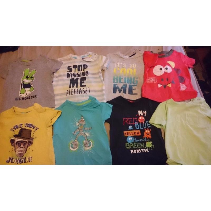 9 - 12 month boys bundle (part 2) 35 items