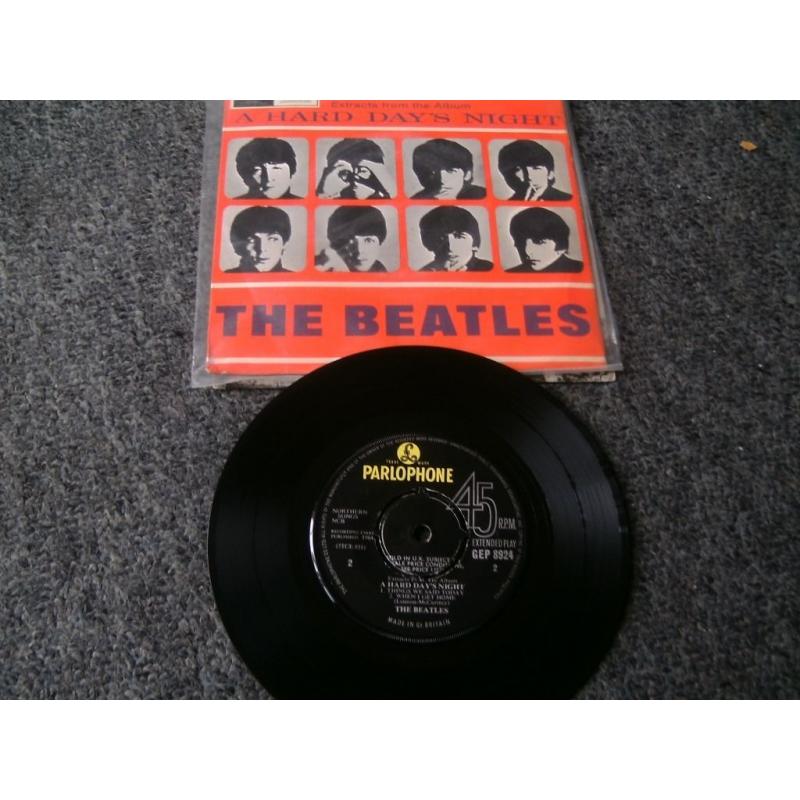 The beatles,A hard days night EP.