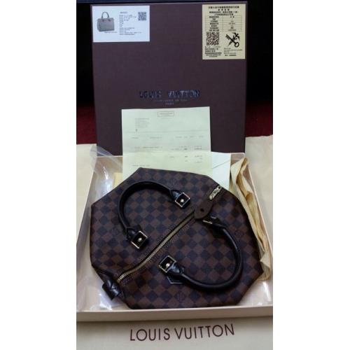 Leather speedy 35 boxed Louis Vuitton must go today