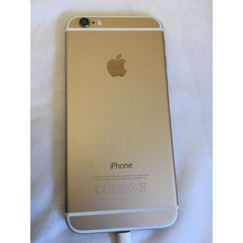 iPhone 6 gold 64gb 4 months old