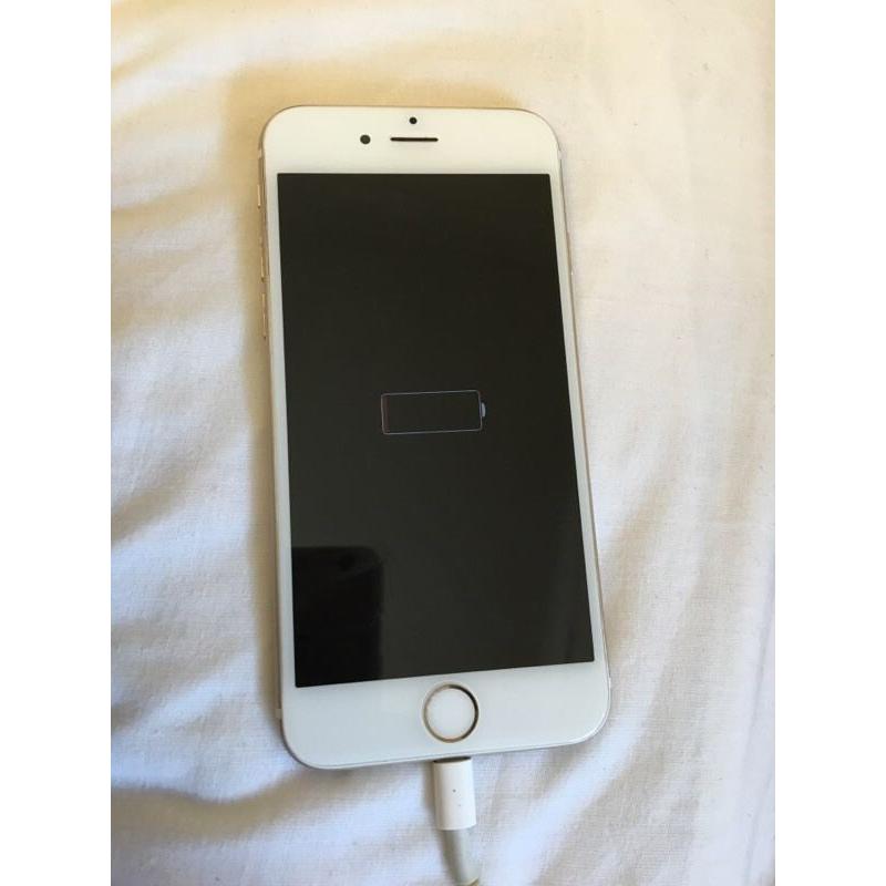 iPhone 6 gold 64gb 4 months old