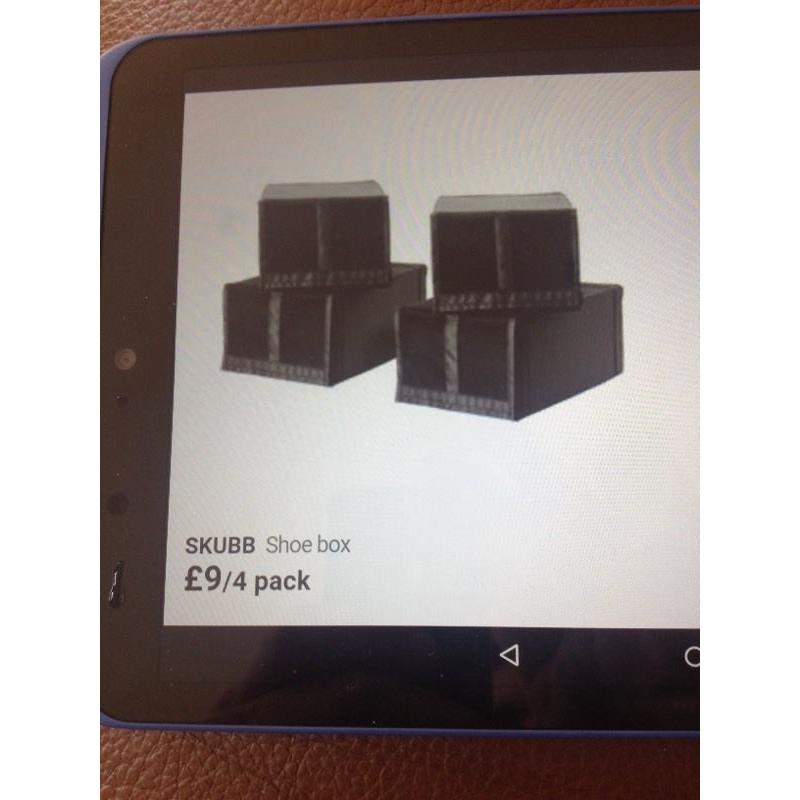 Pink skubb storage