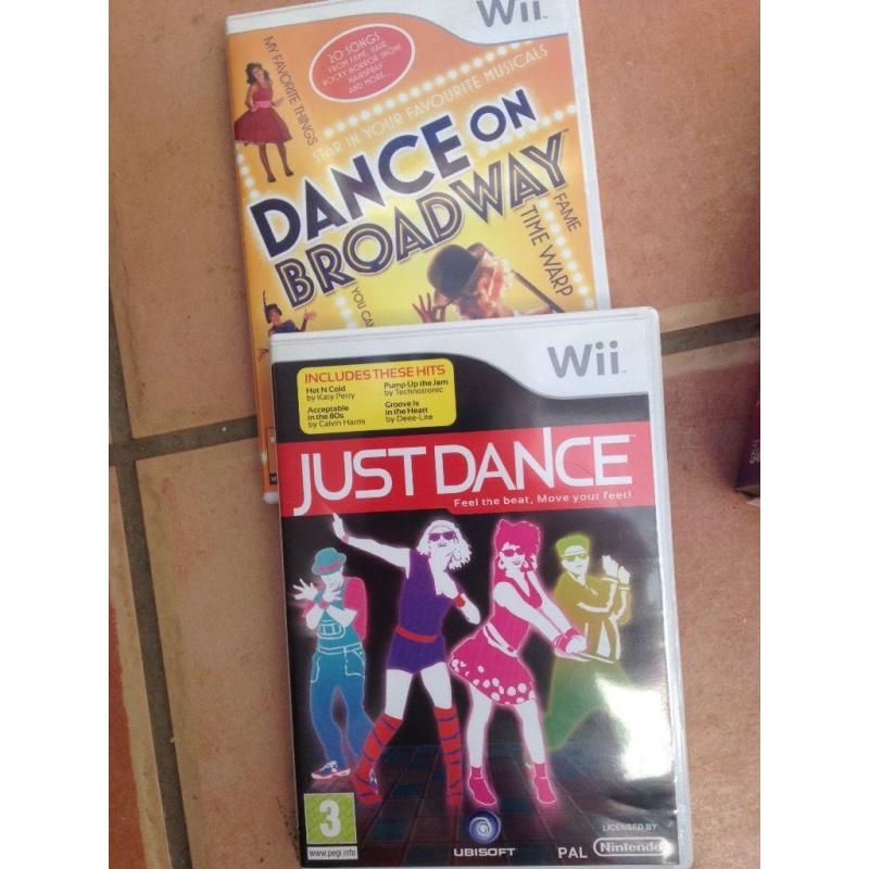 Selection of Wii Games/Dance to be sold separately !