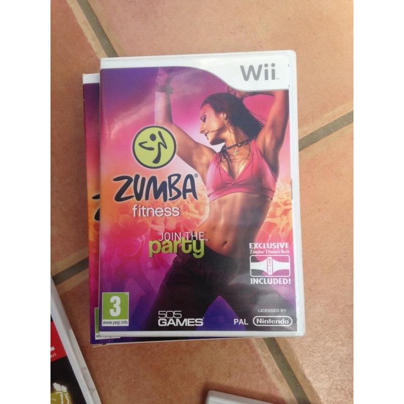 Selection of Wii Games/Dance to be sold separately !