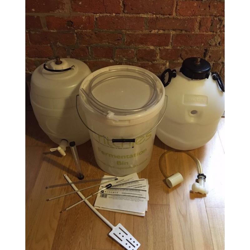 Home Brew Beer Making Kit Barrel Equipment