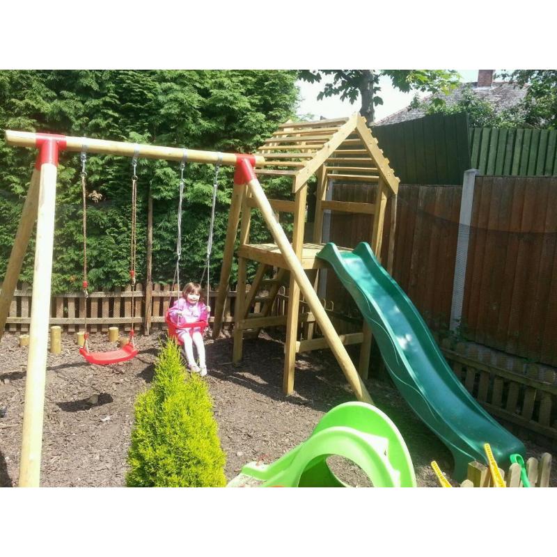 Brand New Children's slide swing play centre