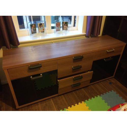 Contemporary sideboard - 6 drawers & 2 cupboards