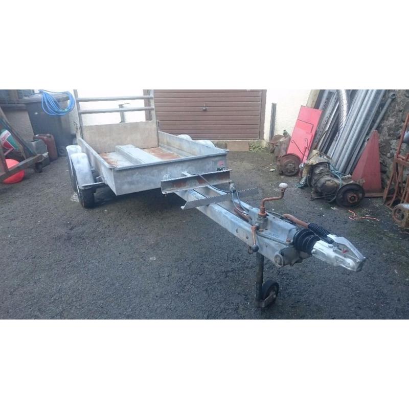 Galvanized plant/utility trailer