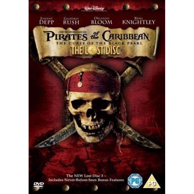 Pirates of the Caribbean Curse of the Black Pearl The Lost Disc Special