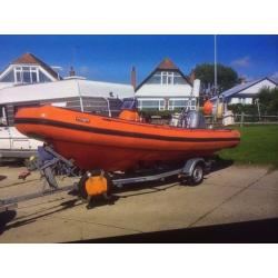 Avon RIB 5,5 Meter Dive Boat, Excellent Condition, Full Package