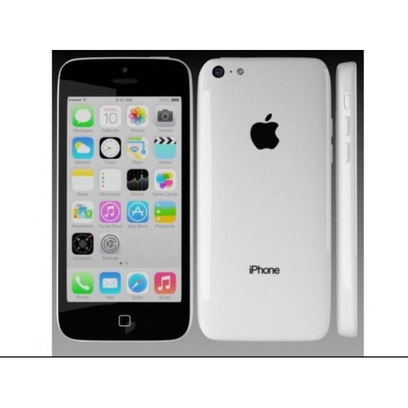 Iphone 5c white on ee boxed