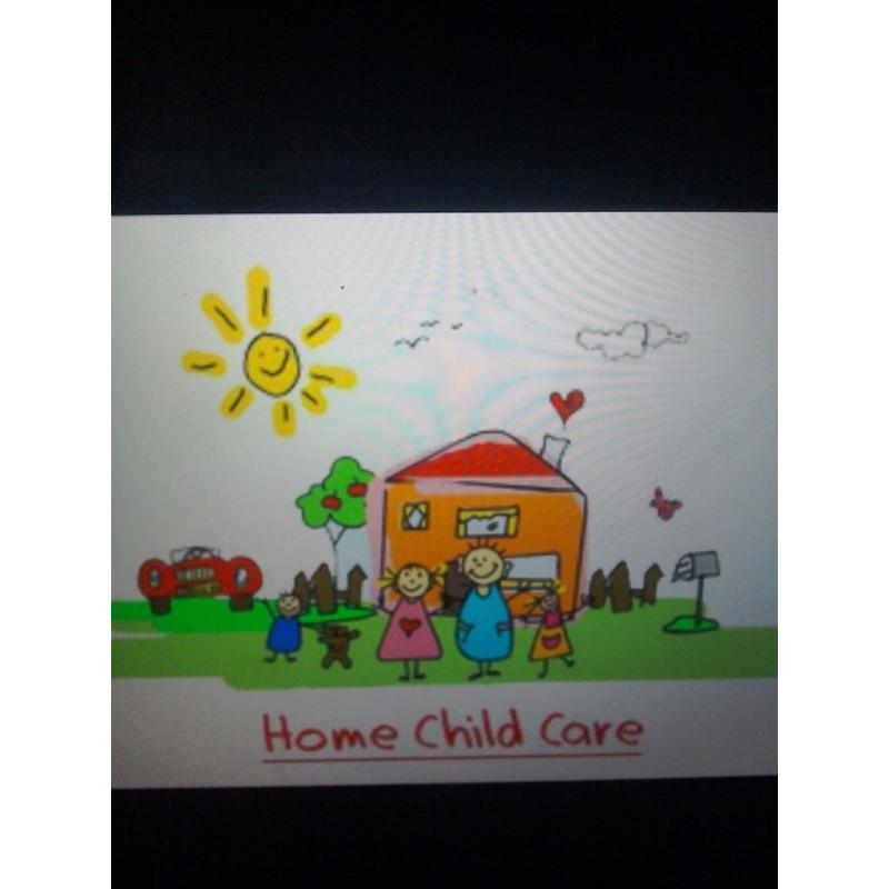 Registered Childminders with spaces monday to friday full and part time, cash ,vouchers, tax credits