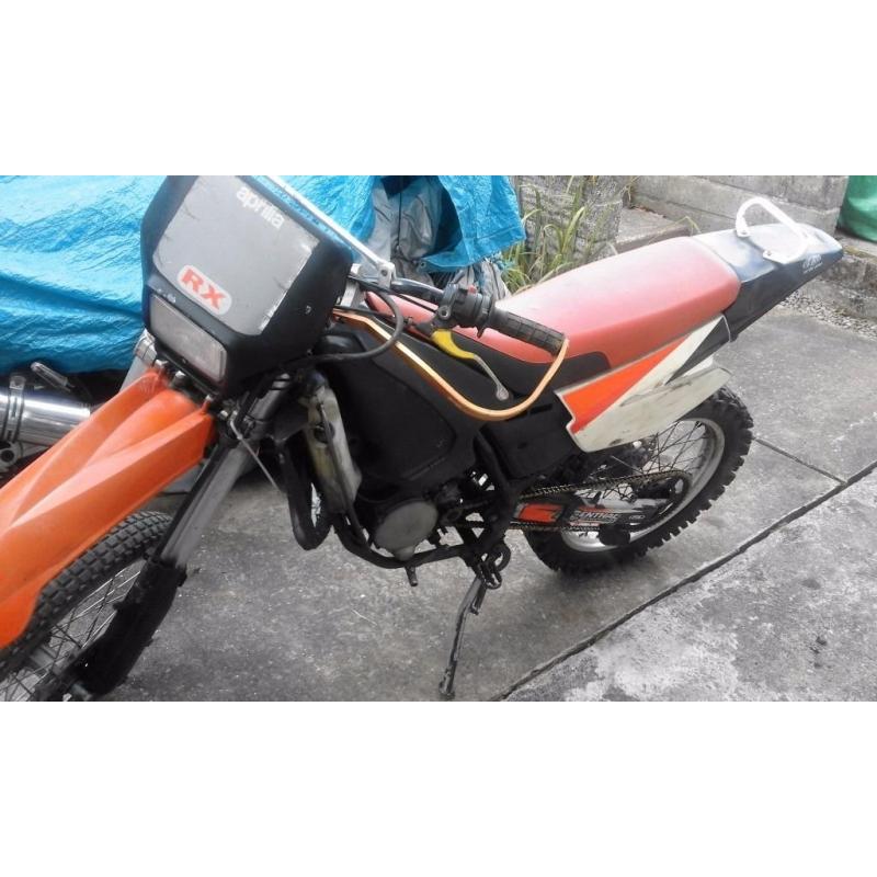Aprillia rxr 50 dirt bike