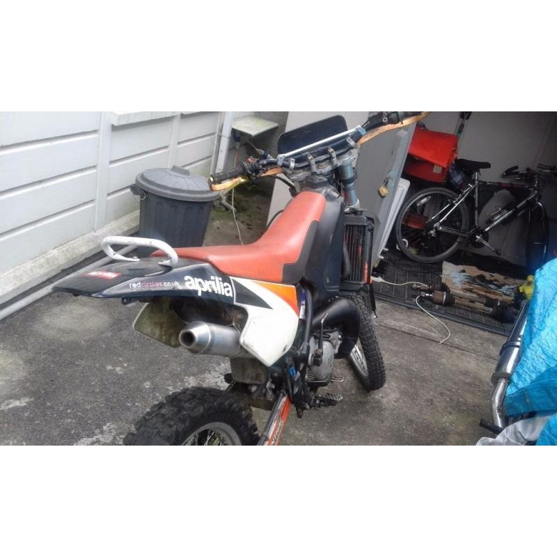 Aprillia rxr 50 dirt bike