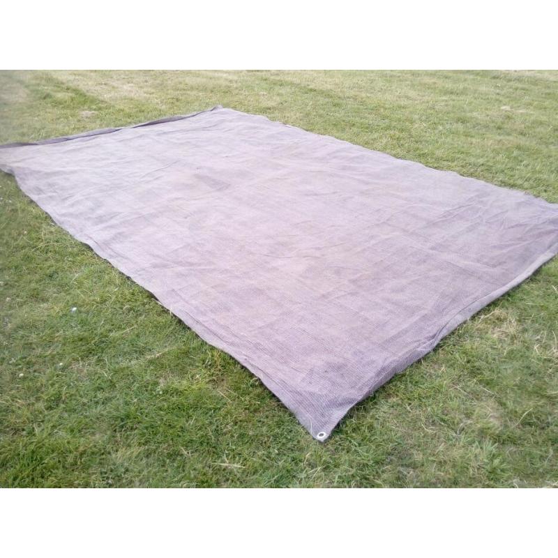 Breathable groundsheet