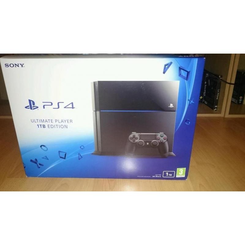 BRAND NEW AND BOXED SONY PLAYSTATION 4 1TB PLUS 1 CONTROLLER