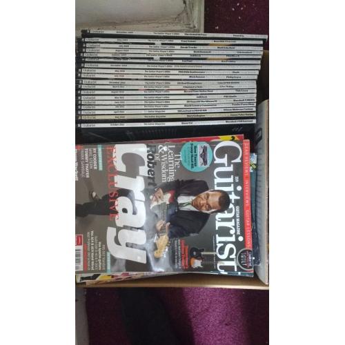 Guitar Magazines Guitarist Guitar & Bass Total Guitar 50+