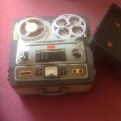Old 1960s tape recorder