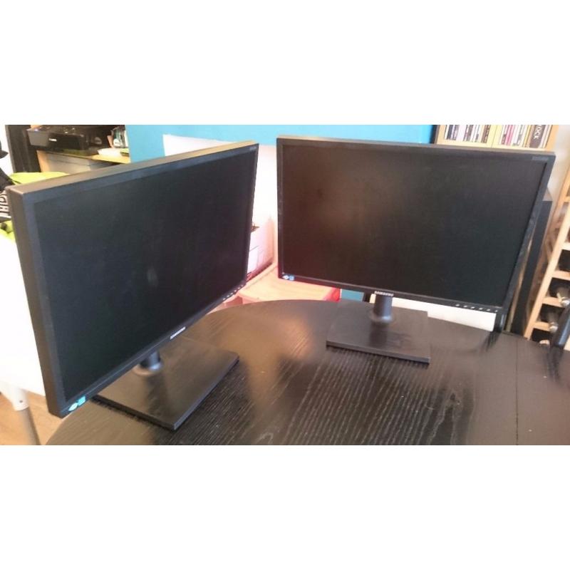 Samsung 22" Widescreen Monitors - Pair or Single