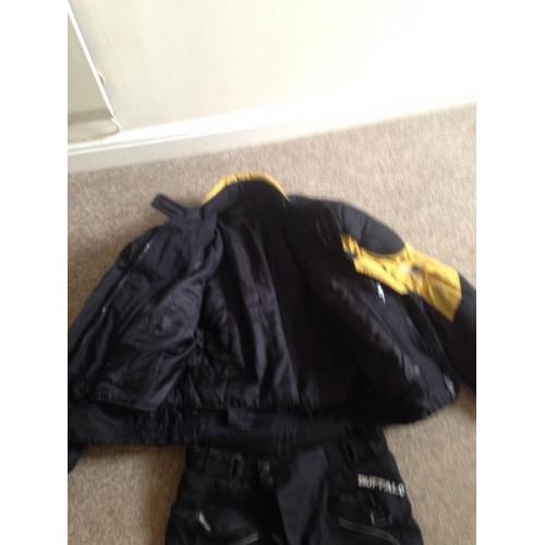 Buffalo motorcycle suit