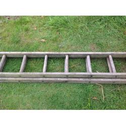 18ft wooden ladder