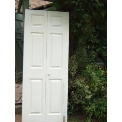 Bi-fold door. 6 panels.