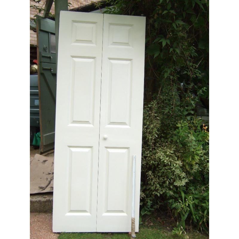 Bi-fold door. 6 panels.