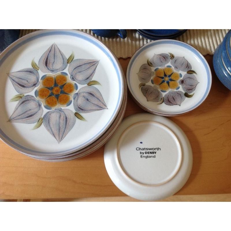 Denby "Chatsworth" dinner service oddments for sale.