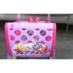 Kids pretend shopping trolley