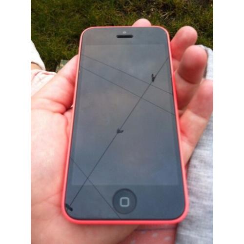 iPhone 5c pink (o2)