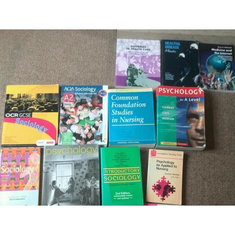 Books for nursing/ social access course