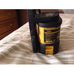 Dewalt cross line lazer
