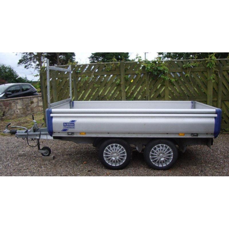 Ifor Williams Eurolight Dropside Trailer w Ladder Rack and 4 Lashing Rings